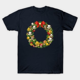 Sooty Christmas Wreath T-Shirt